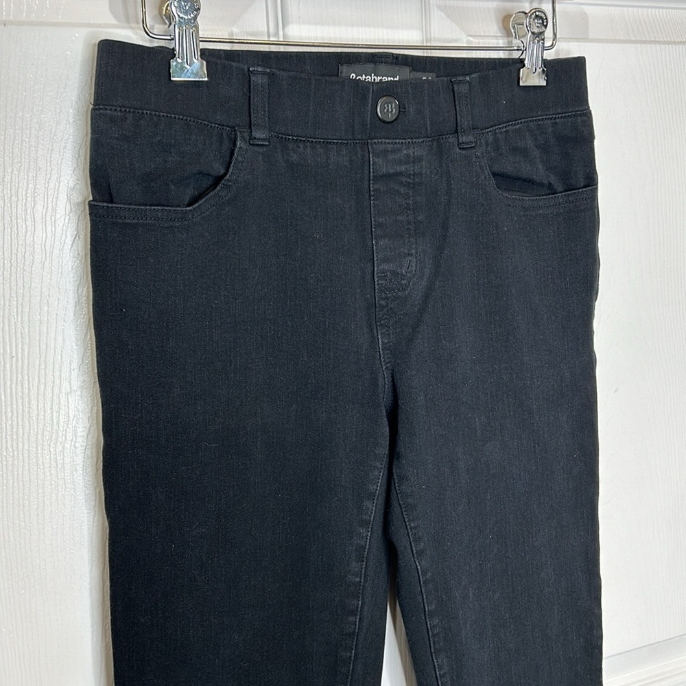 Betabrand Skinny Leg Jeans Women's‎ Small Long Black 4 Pocket Denim W1545-BK - Picture 5 of 9